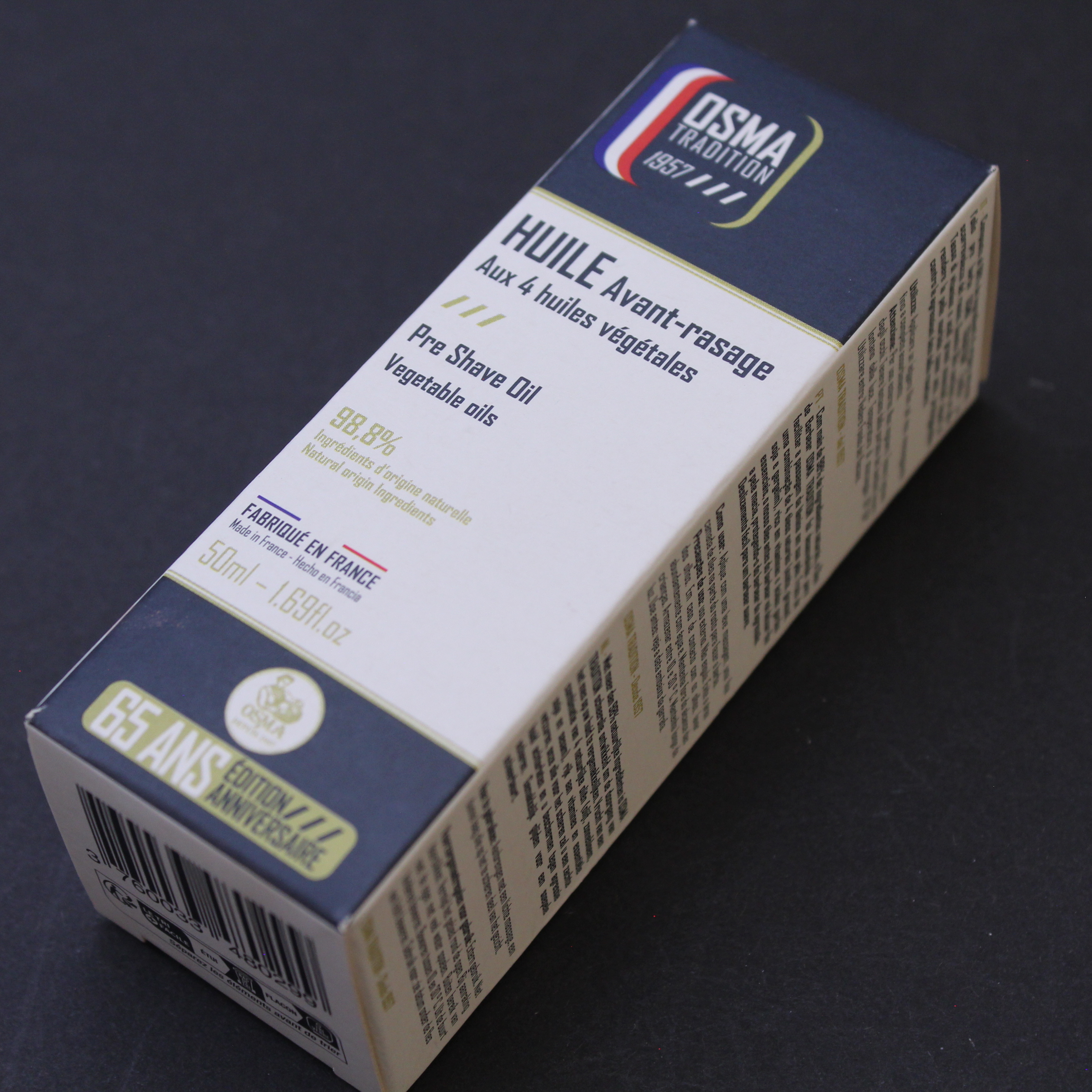 Osma Tradition Pre Shave Oil (50ml) - Image 2