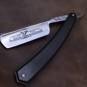 TI 6/8 Ebony Razor Leaf Spine with Eagle Marking