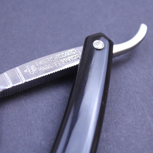 TI 6/8 Flower Black Horn Razor - Image 5