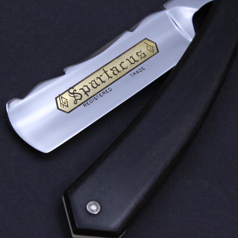 TI Ebony 6/8 Razor With Historic Festonne Design