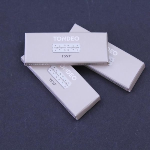 Tondeo TSS3 Shavette Blades -  3 x Packs of 10