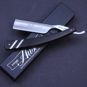 Ralf Aust 6/8 Inlaid Ebony French Point Razor