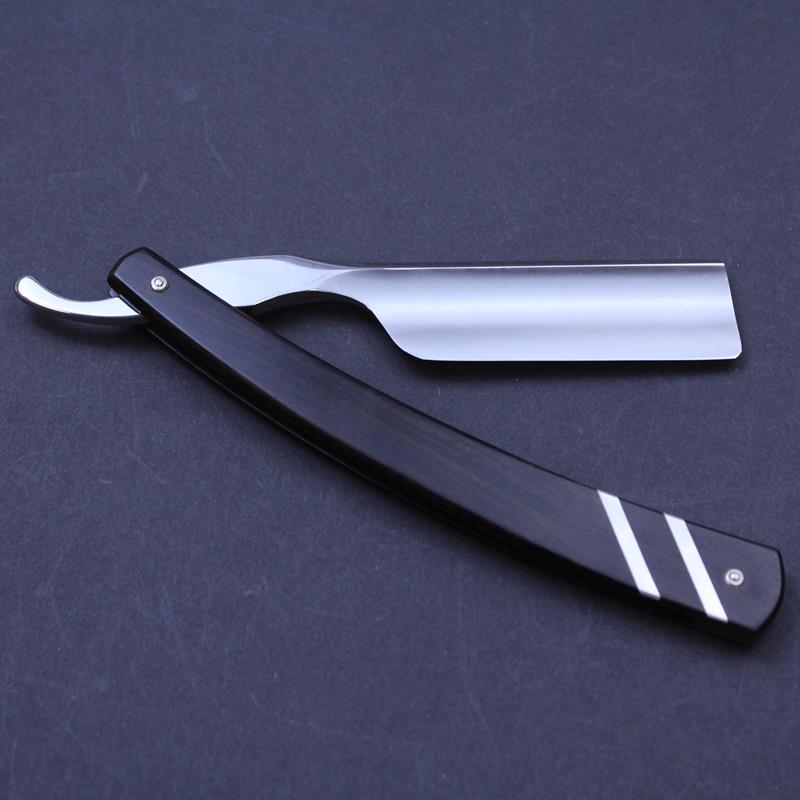 Ralf Aust 6/8 Inlaid Ebony French Point Razor - Image 6