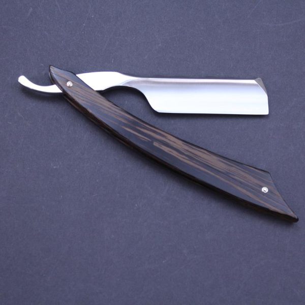 Ralf Aust 6/8 Contemporary Razor with Wenge Wood Scales - Image 2