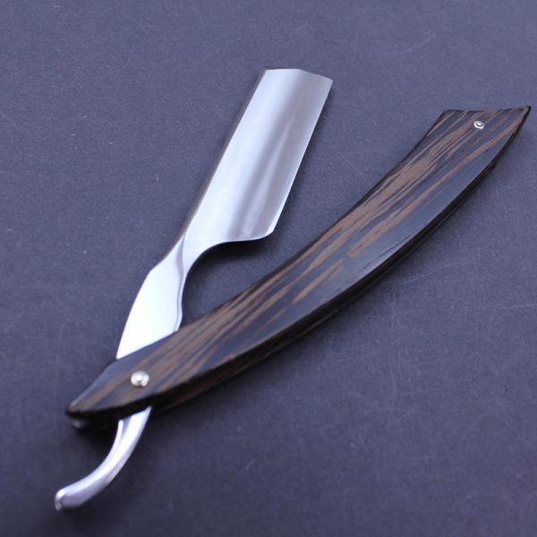 Ralf Aust 6/8 Contemporary Razor with Wenge Wood Scales - Image 3