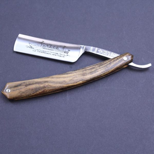 Thiers Issard 6/8 Pistachio Wood Razor with Transatlantique Jane Mark - Image 9