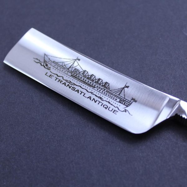 Thiers Issard 6/8 Pistachio Wood Razor with Transatlantique Jane Mark - Image 2