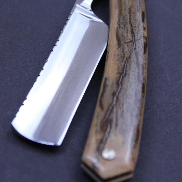 Thiers Issard Mammoth Ivory 6/8 Diamond Design Razor - Image 4