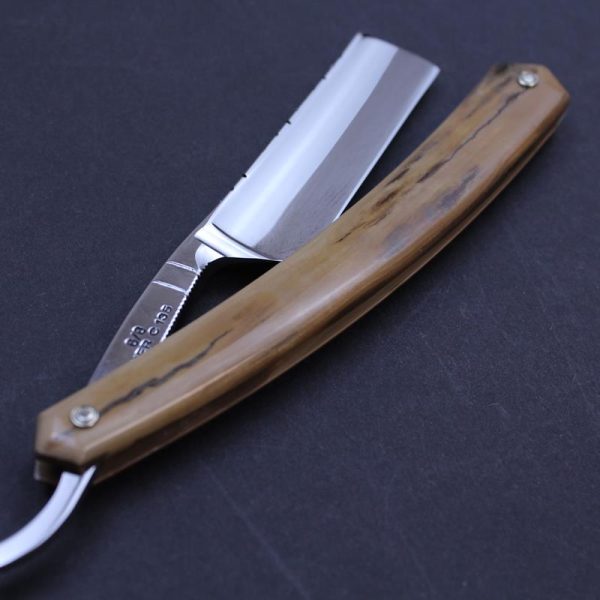 Thiers Issard Mammoth Ivory 6/8 Diamond Design Razor - Image 7