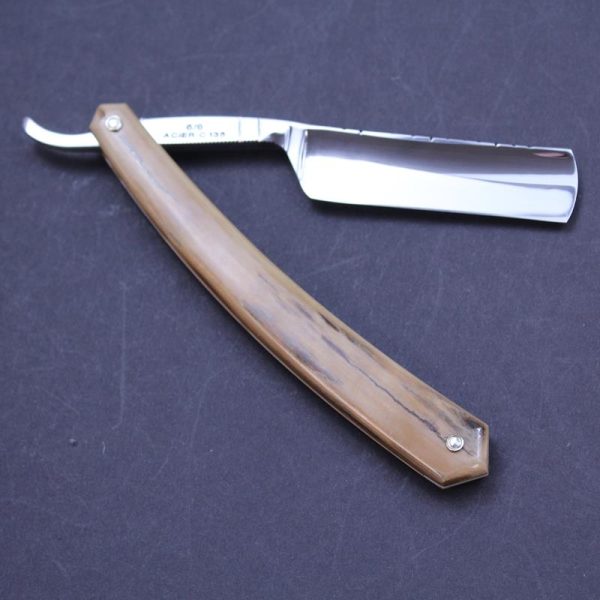 Thiers Issard Mammoth Ivory 6/8 Diamond Design Razor - Image 8