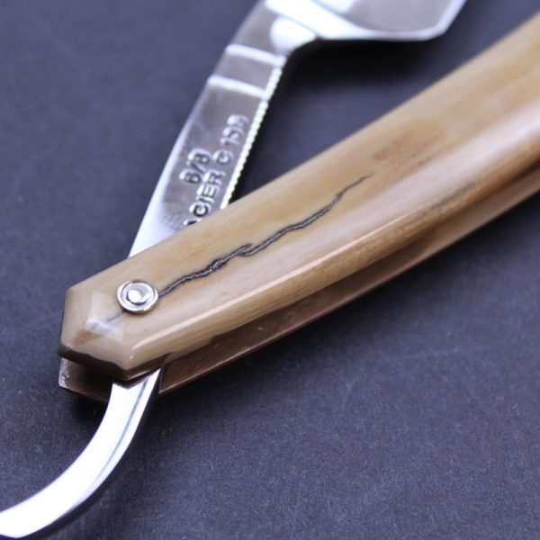 Thiers Issard Mammoth Ivory 6/8 Diamond Design Razor - Image 10