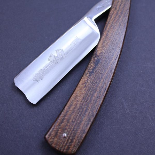 Ralf Aust 8/8 Spanish Point Razor with Bocote Scales - Image 3