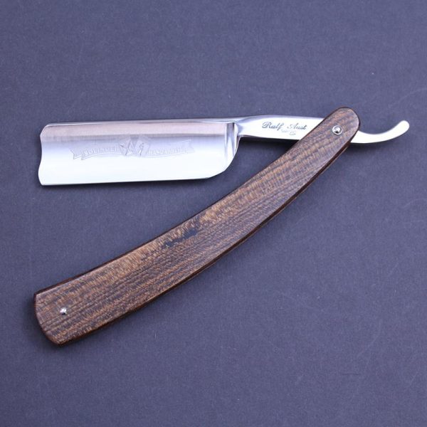 Ralf Aust 8/8 Spanish Point Razor with Bocote Scales - Image 9