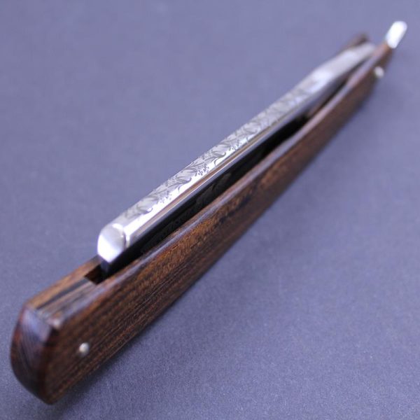 Ralf Aust 8/8 Spanish Point Razor with Bocote Scales - Image 8