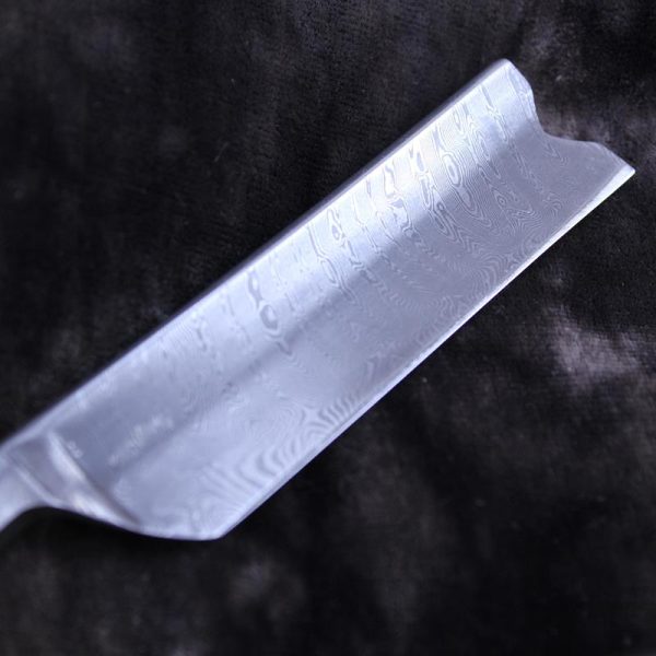 Thiers-Issard Damascus Razor In Black Horn - Image 2