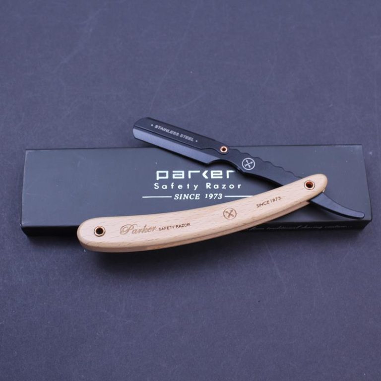 Srp Razor Parker SRP Razor with Pine Wood Scales | The Invisible Edge