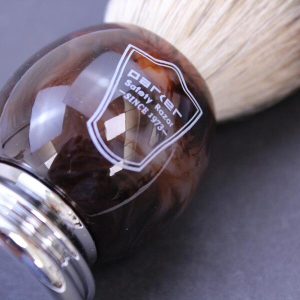 Parker HHST Silvertip Badger Shave Brush - Image 2