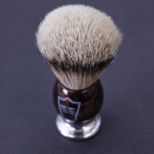 Parker HHST Silvertip Badger Shave Brush