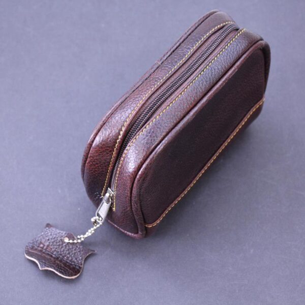 Parker Leather Toiletry Bag - Image 2