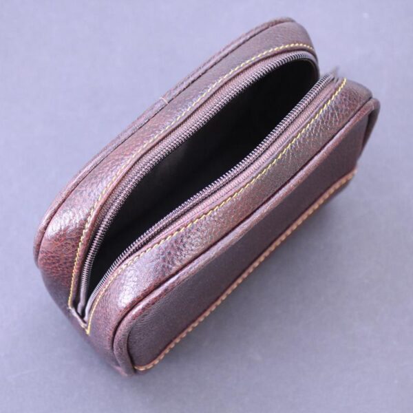 Parker Leather Toiletry Bag - Image 3