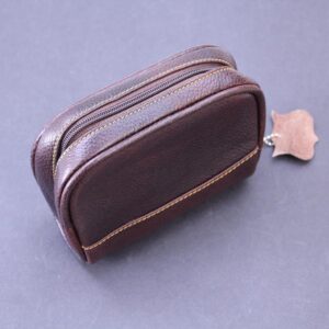 Parker Leather Toiletry Bag
