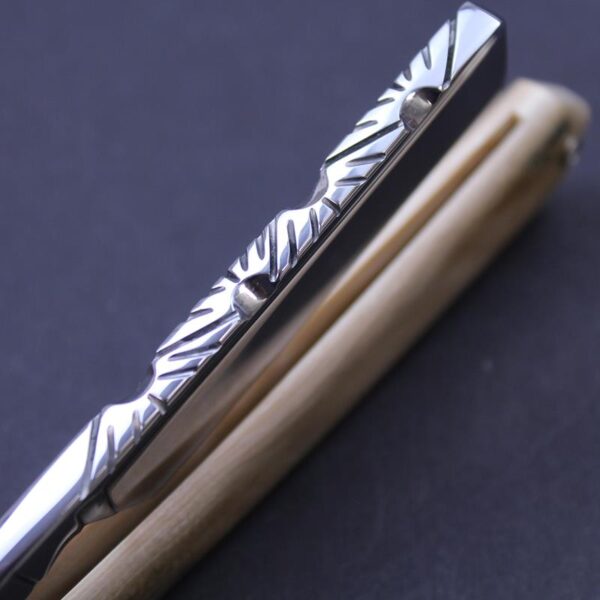 Thiers Issard Mammoth Ivory 6/8 Sun Design Razor - Image 9