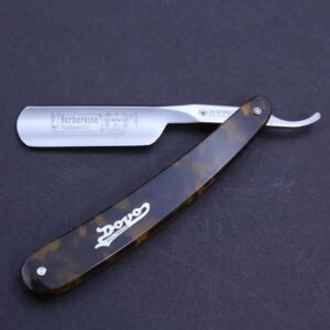 Dovo 5/8 Barbarossa Faux Tortoiseshell Shavette Razor