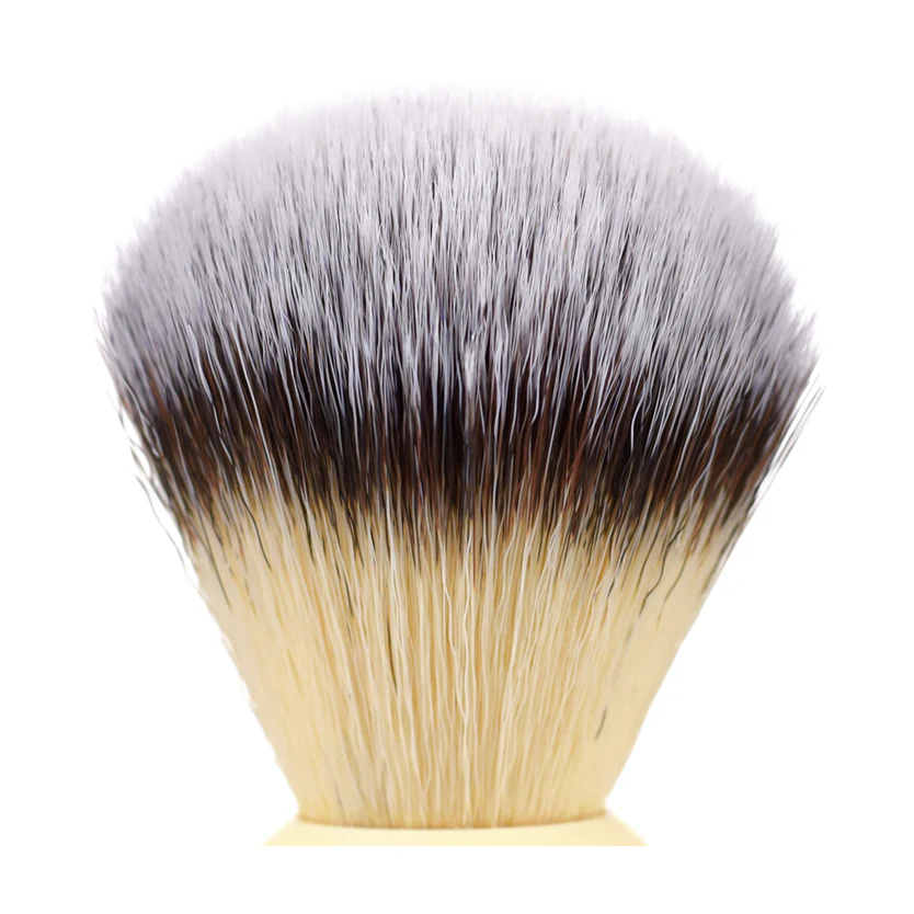 Kent Medium Synthetic Shave Brush Ivory - Image 3