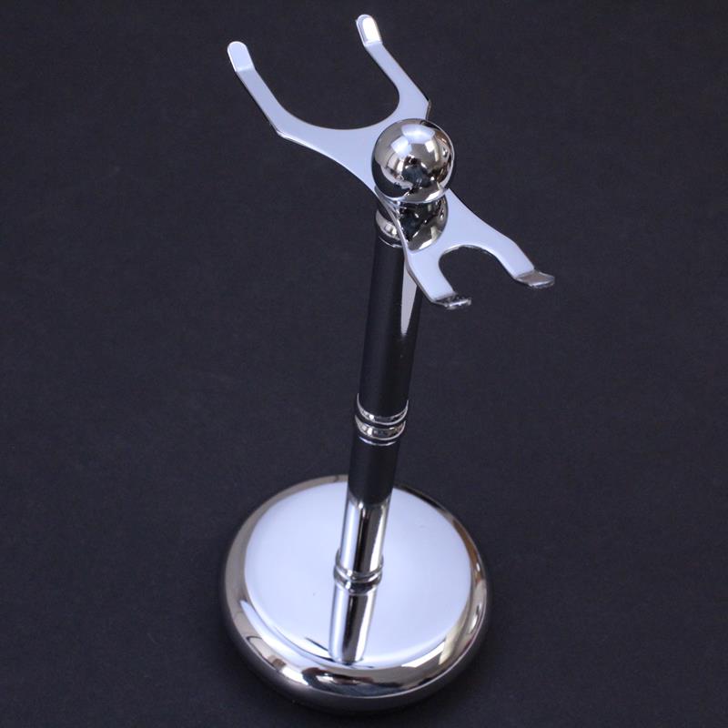 Parker Deluxe Adjustable Chrome Safety Razor & Shave Brush Stand - Image 2