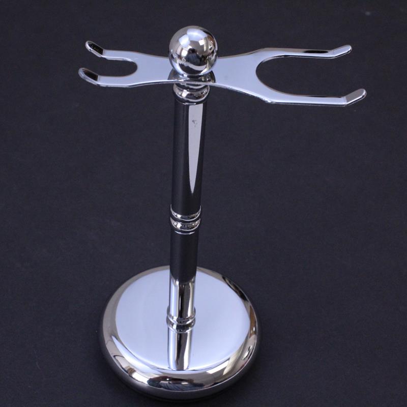Parker Deluxe Adjustable Chrome Safety Razor & Shave Brush Stand