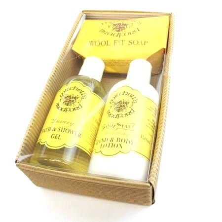 Mitchell's Wool Fat Bath Soap, Gel and Lotion Gift Set Mitchell's - 2