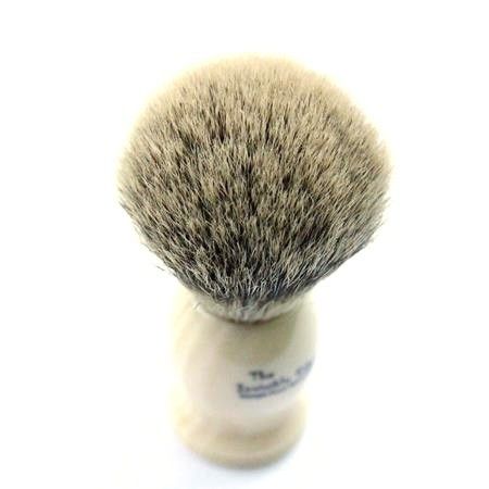 Invisible Edge Silvertip Badger Shaving Brush (Faux Ivory) The Invisible Edge - 4