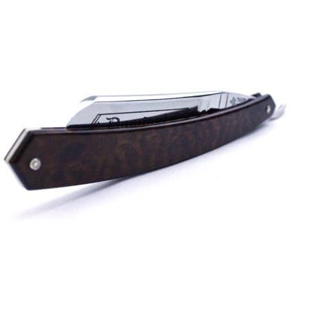 TI 5/8 Snakewood Razor with Inclined (French) Nose Thiers-Issard - 4