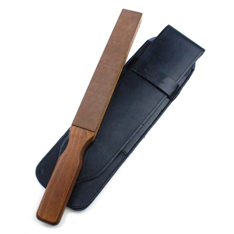 Invisible Edge luxury travel strop with black case