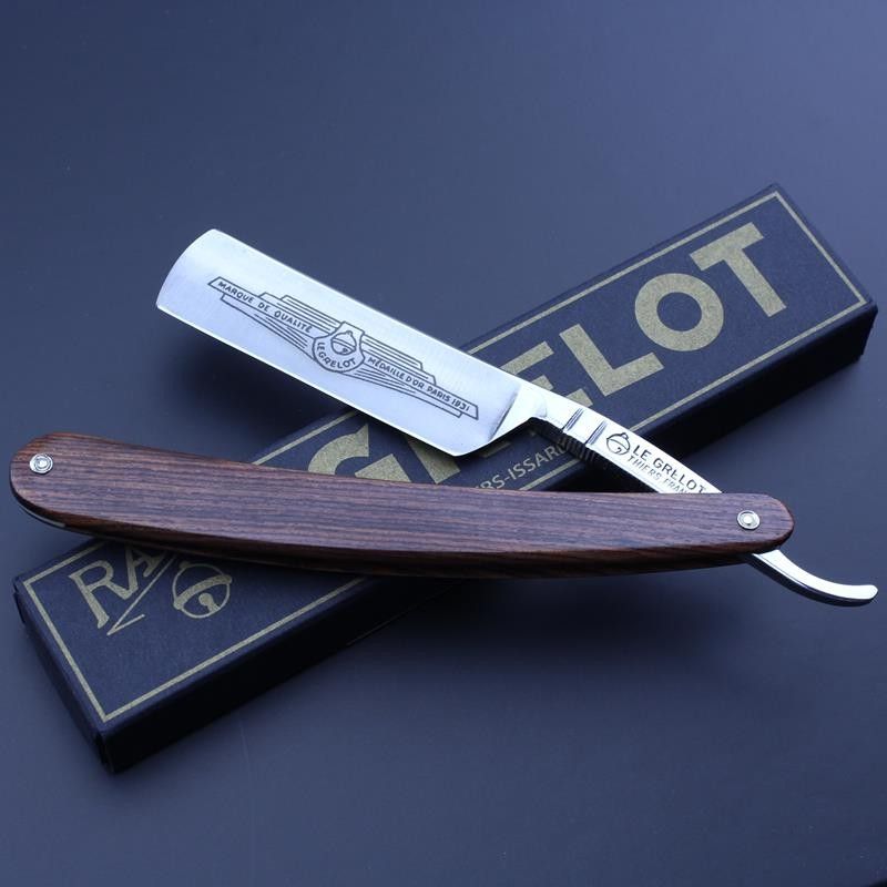 Thiers Issard Grelot Straight Razor With Kingwood Scales
