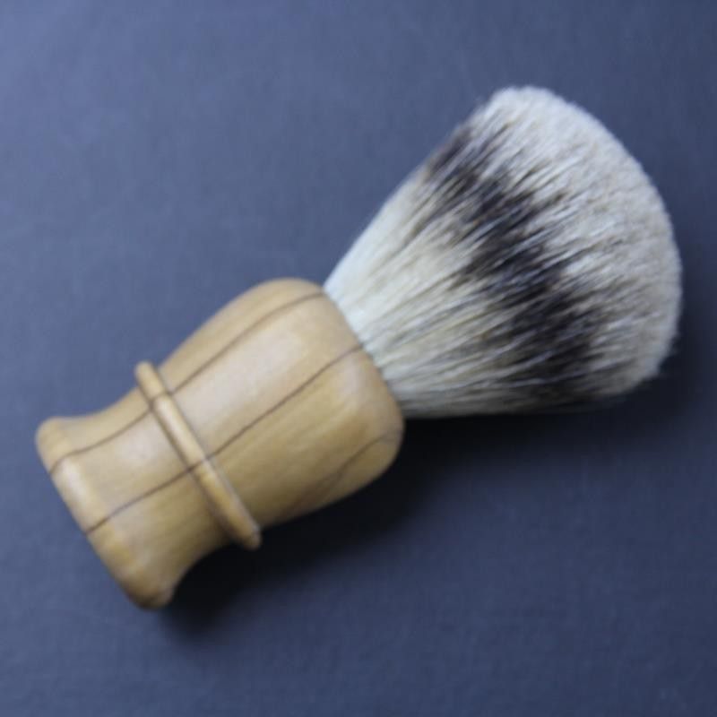 Thiers Issard Super Badger Olive Wood Shave Brush