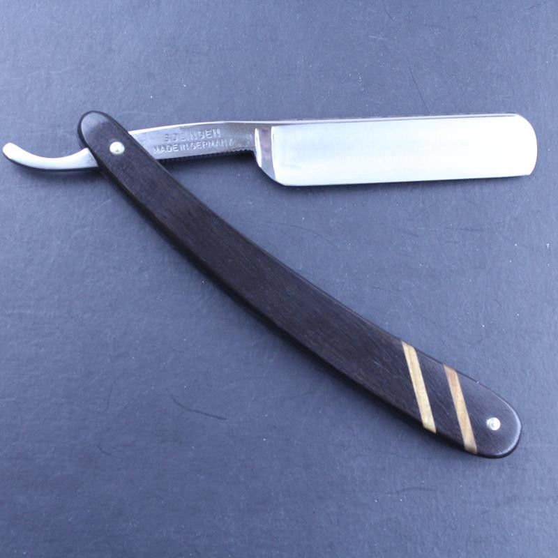 Ralf Aust 5/8 Razor with Inlaid African Blackwood Scales