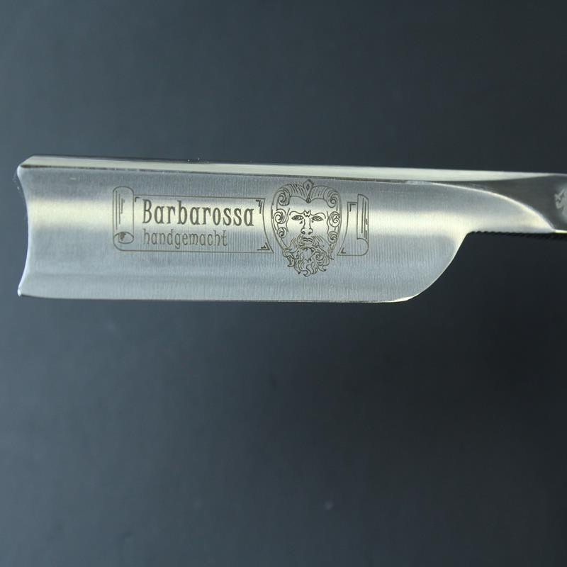 Dovo 5/8 Barbarossa Faux Tortoiseshell Carbon Steel Shavette Razor